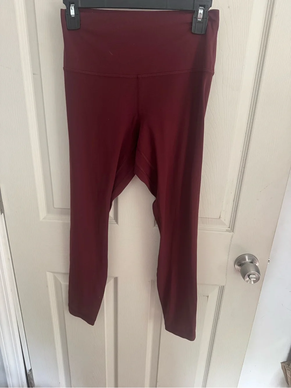 lululemon Align™ High-Rise Crop 23" Size 8 Burgundy - Picture 3 of 14